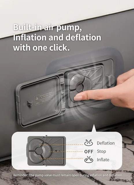 تشک بادی نیچرهایک مدل CNK2450WS040 ظرفیت ۳ نفره ۱۸۰×۲۰۰
